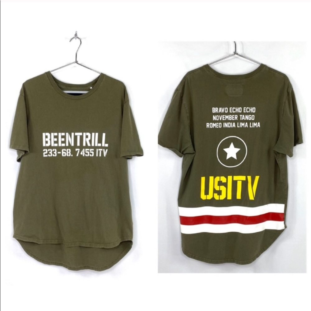 BeenTrill Military Style Shirt